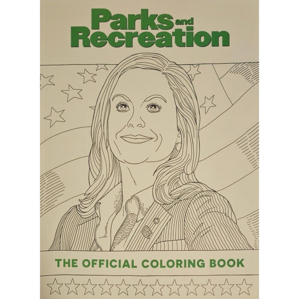 Parks and Recreation : The Official Coloring Book, Paperback by Insight Edition